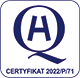 Logo certyfikatu akredytacji